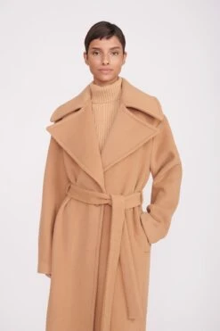 CARVER COAT | CAMEL -Staud 034 230605 Staud Fall Ecom 01178 web