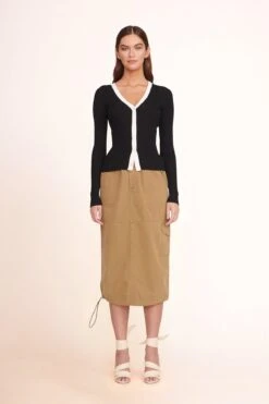 CARGO SWEATER | BLACK -Staud 039 00977 web