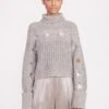 VERNACULAR SWEATER | MIRRORED HEATHER GREY -Staud 048 230605 Staud Fall Ecom 01590 web