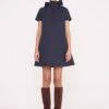 MINI ILANA DRESS | NAVY -Staud 1 Pre Fall 004 00078 web