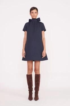 MINI ILANA DRESS | NAVY