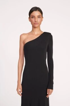 SERENA DRESS | BLACK -Staud 11 SERENA DRESS BLACK 1424 web