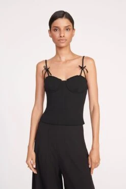 GEORGINA TOP | BLACK