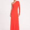 SERENA DRESS | RED ROSE -Staud 19 SERENA DRESS RED ROSE 1396 web