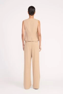 BRETT VEST | CAMEL -Staud 21 BRETT VEST CAMEL 0060 web