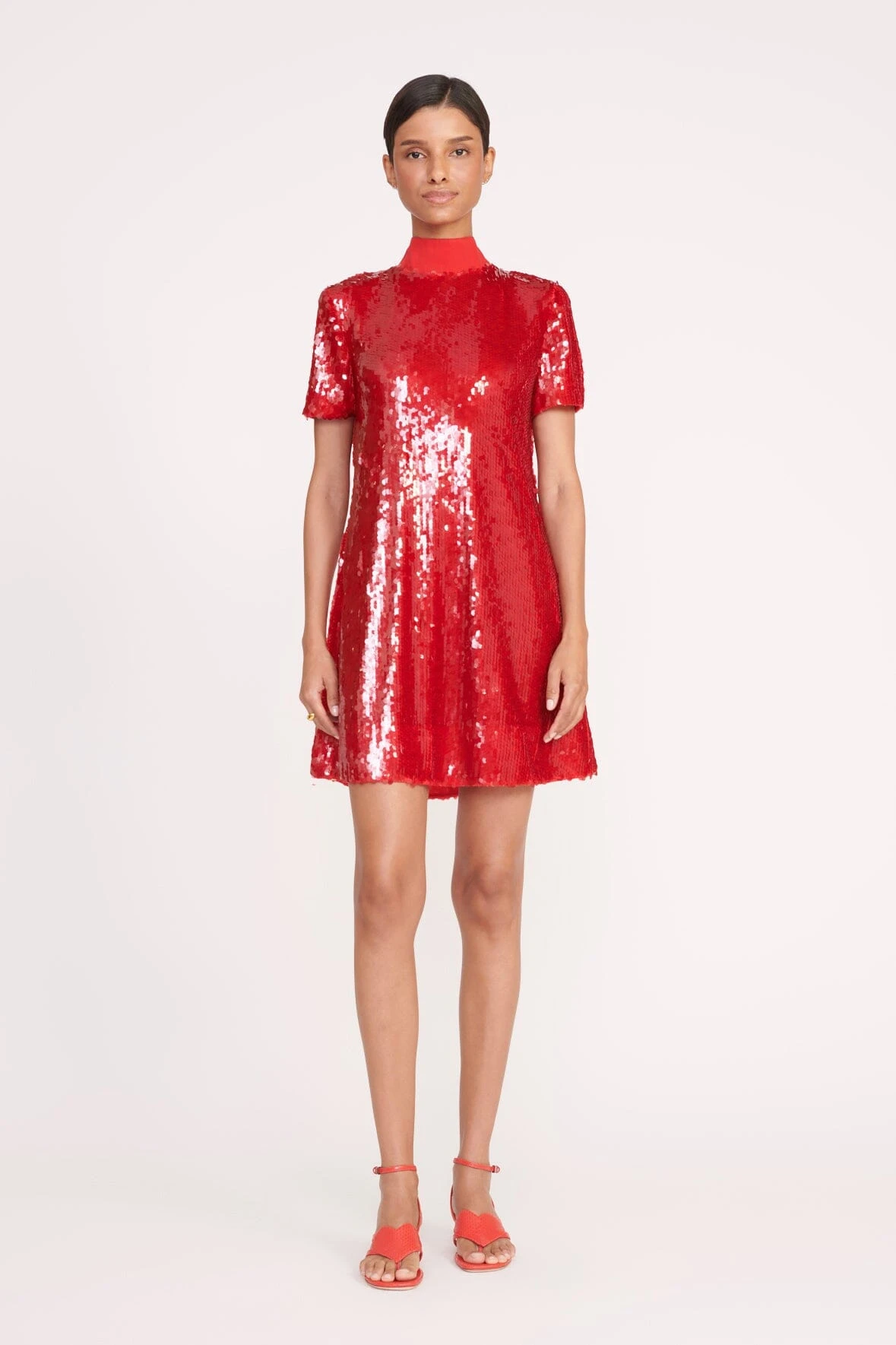 MINI ILANA DRESS | POINSETTIA SEQUINS 3 MINI ILANA DRESS | POINSETTIA SEQUINS