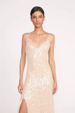 KEZIA DRESS | BEIGE -Staud 245 KEZIA DRESS BEIGE 0336 web