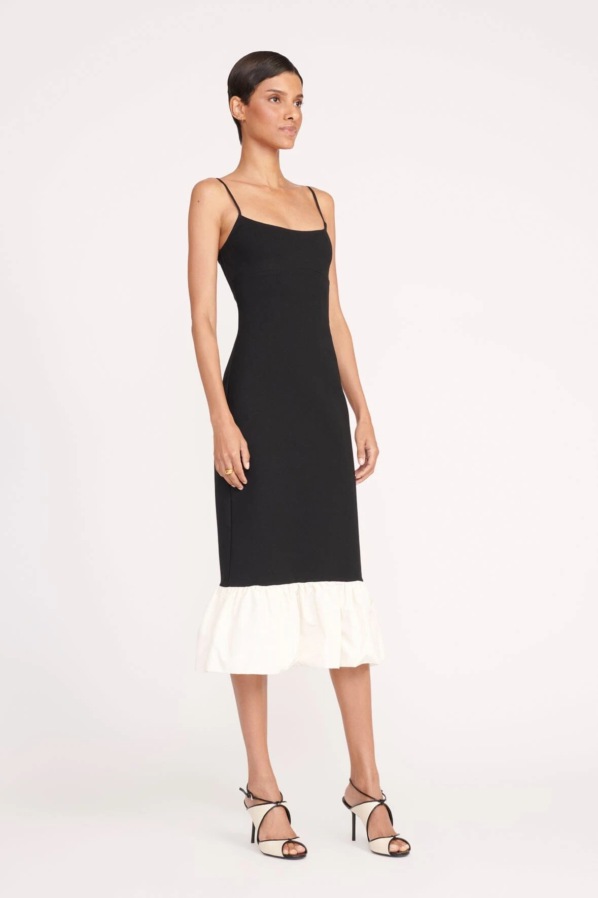 FARIDAH DRESS | BLACK IVORY 5 FARIDAH DRESS | BLACK IVORY - Image 3