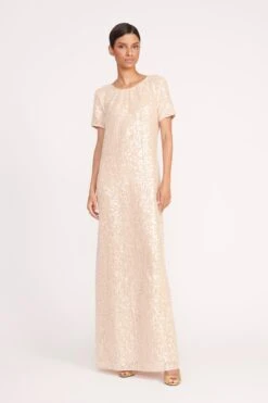 SAFI DRESS | BEIGE -Staud 264 SAFI DRESS BEIGE 0254 web
