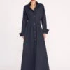 WINONA DRESS | NAVY -Staud 277 WINONA DRESS BLACK 0149 web b948fafb f588 44e0 b202 2bf061bb167b