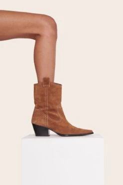 JUNE BOOT | TAN SUEDE -Staud 34 1313 TAN 00205 web