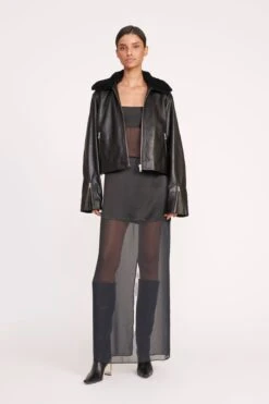 MISTY DRESS | BLACK -Staud 37 MISTY DRESS BLACK 1309 web