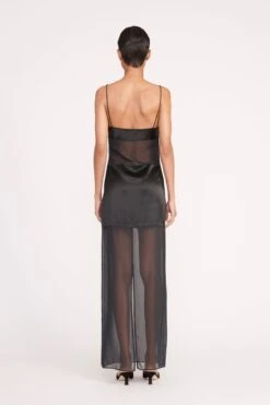 MISTY DRESS | BLACK -Staud 39 MISTY DRESS BLACK 1300 web