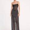 MISTY DRESS | BLACK -Staud 45 MISTY DRESS BLACK 1276 web