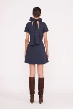 MINI ILANA DRESS | NAVY -Staud 9 Pre Fall 004 00105 web