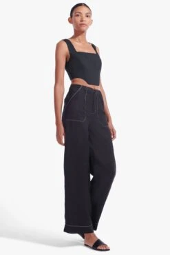 ALICE TOP | BLACK 13 ALICE TOP | BLACK -Staud Alice Top Black Park Pant Black 01928
