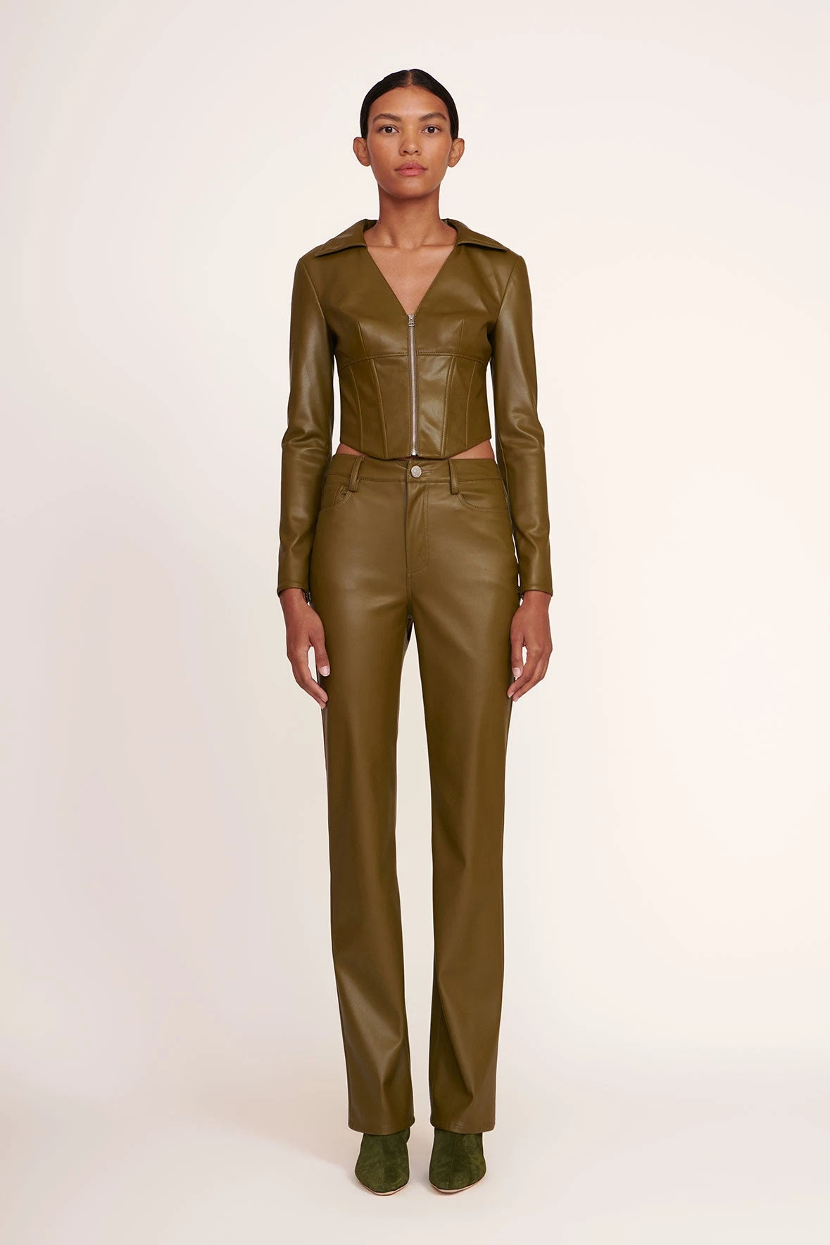 WALLY ANKLE BOOT | OLIVE SUEDE 7 WALLY ANKLE BOOT | OLIVE SUEDE - Image 5