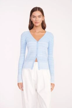 CARGO SWEATER | FRENCH BLUE WHITE