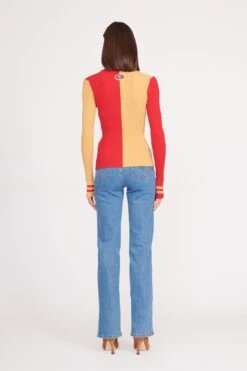 THE STAUD NFL CARGO SWEATER | SAN FRANCISCO 49ERS 12 THE STAUD NFL CARGO SWEATER | SAN FRANCISCO 49ERS -Staud CARGO SWEATER SAN FRANCISCO 49ERS 0217 web