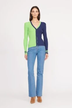 THE STAUD NFL CARGO SWEATER | SEATTLE SEAHAWKS -Staud CARGO SWEATER SEATTLE SEAHAWKS 2262 web