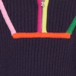 CROPPED HAMPTON SWEATER | NAVY MULTI -Staud CROPPED HAMPTON NAVY MULTI 01564 web 3c13ddaf 9ea0 4e16 92c3 d2e418b4f86e