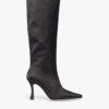 CAMI BOOT | BLACK SATIN -Staud Cami Black Satin