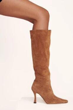 CAMI BOOT | TAN SUEDE -Staud Cami Boot Tan 058 edit web