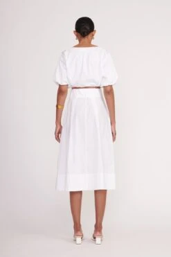 ELLINGTON TOP | WHITE -Staud Ellington Top White Kingsley Skirt White 00046 web c6b1773d 15c8 4961 9176 c4b2eb636a9a