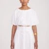 ELLINGTON TOP | WHITE -Staud Ellington Top White Kingsley Skirt White 00051 web e62768f8 b6b2 495a bb64 53db859bffc0