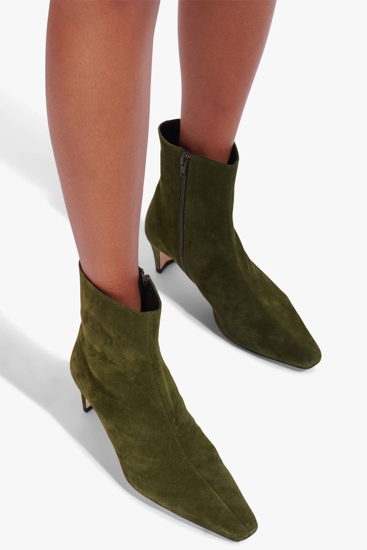 WALLY ANKLE BOOT | OLIVE SUEDE 4 WALLY ANKLE BOOT | OLIVE SUEDE - Image 2