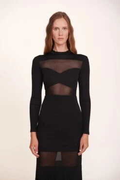 FALCON DRESS | BLACK 12 FALCON DRESS | BLACK -Staud Falcon Dress Black 008 edit web