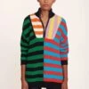 HAMPTON SWEATER | CABANA STRIPE MULTI 1 HAMPTON SWEATER | CABANA STRIPE MULTI -Staud Hampton Sweater Cabana Stripe 009 edit web