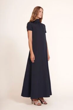 ILANA DRESS | NAVY 12 ILANA DRESS | NAVY -Staud Ilana Dress Navy 004 edit web