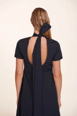 ILANA DRESS | NAVY 11 ILANA DRESS | NAVY -Staud Ilana Dress Navy 009 edit web