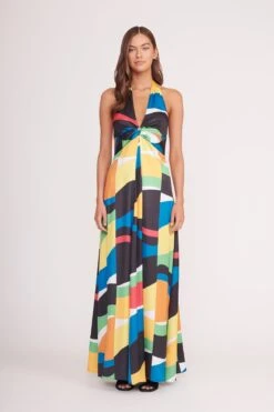 JENNIFER DRESS | MARBLE WAVE