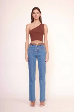 LEXI TOP | BARK -Staud LEXI TOP BARK 00567 web