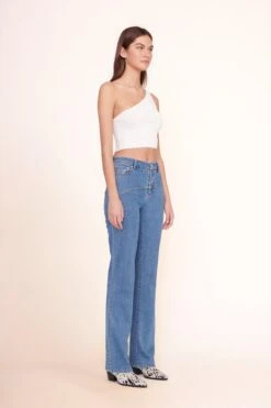 LEXI TOP | WHITE -Staud LEXI TOP WHITE 00588 web