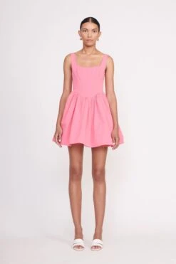 LANDSCAPE DRESS | CORAL PINK