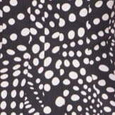 MINI WELLS DRESS | BLACK WAVY DOT 8 MINI WELLS DRESS | BLACK WAVY DOT - Image 6