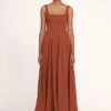 WELLS MAXI DRESS | TAN