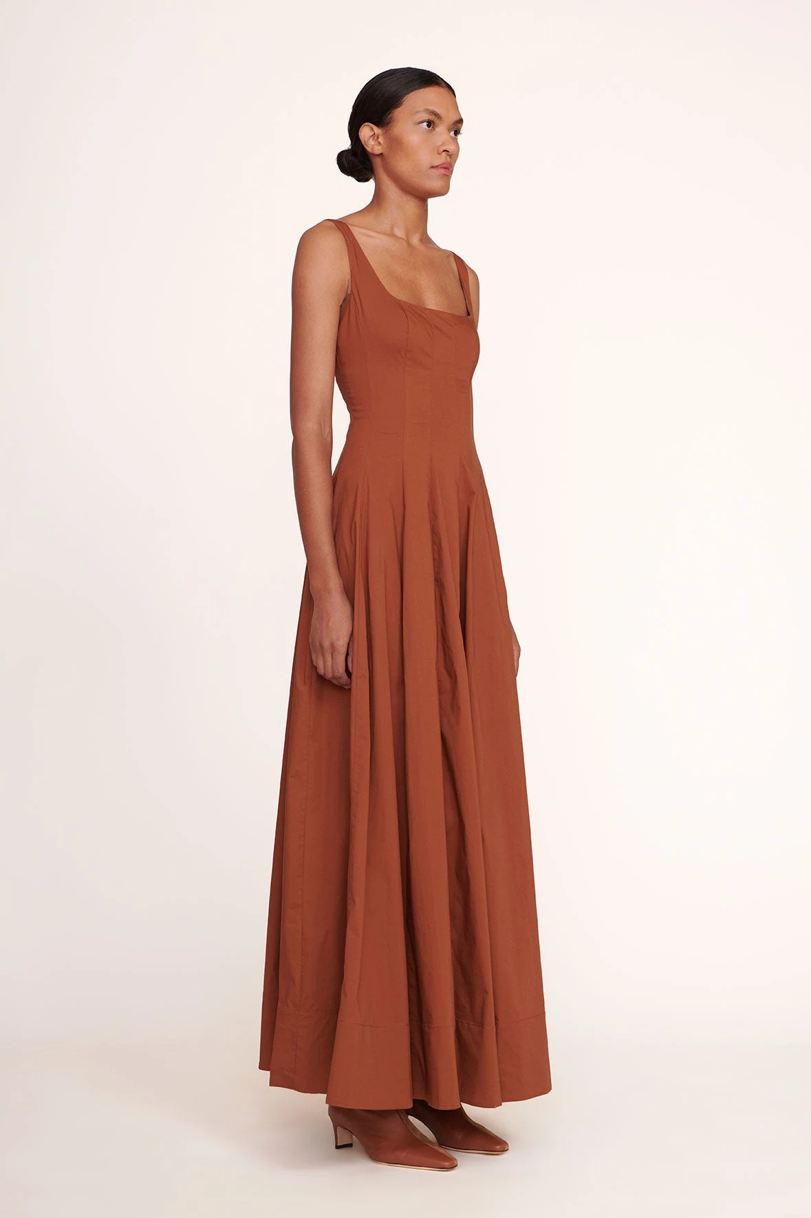 WELLS MAXI DRESS | TAN 4 WELLS MAXI DRESS | TAN - Image 2