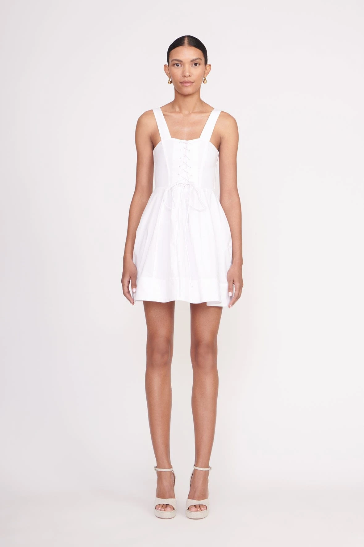 MINI SUTTON DRESS | WHITE 3 MINI SUTTON DRESS | WHITE