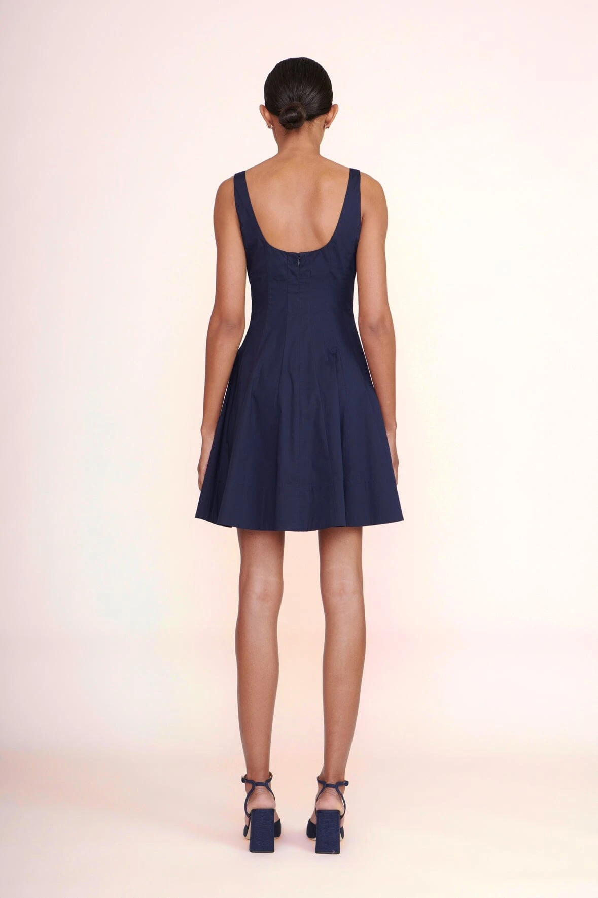 MINI WELLS DRESS | NAVY 5 MINI WELLS DRESS | NAVY - Image 3