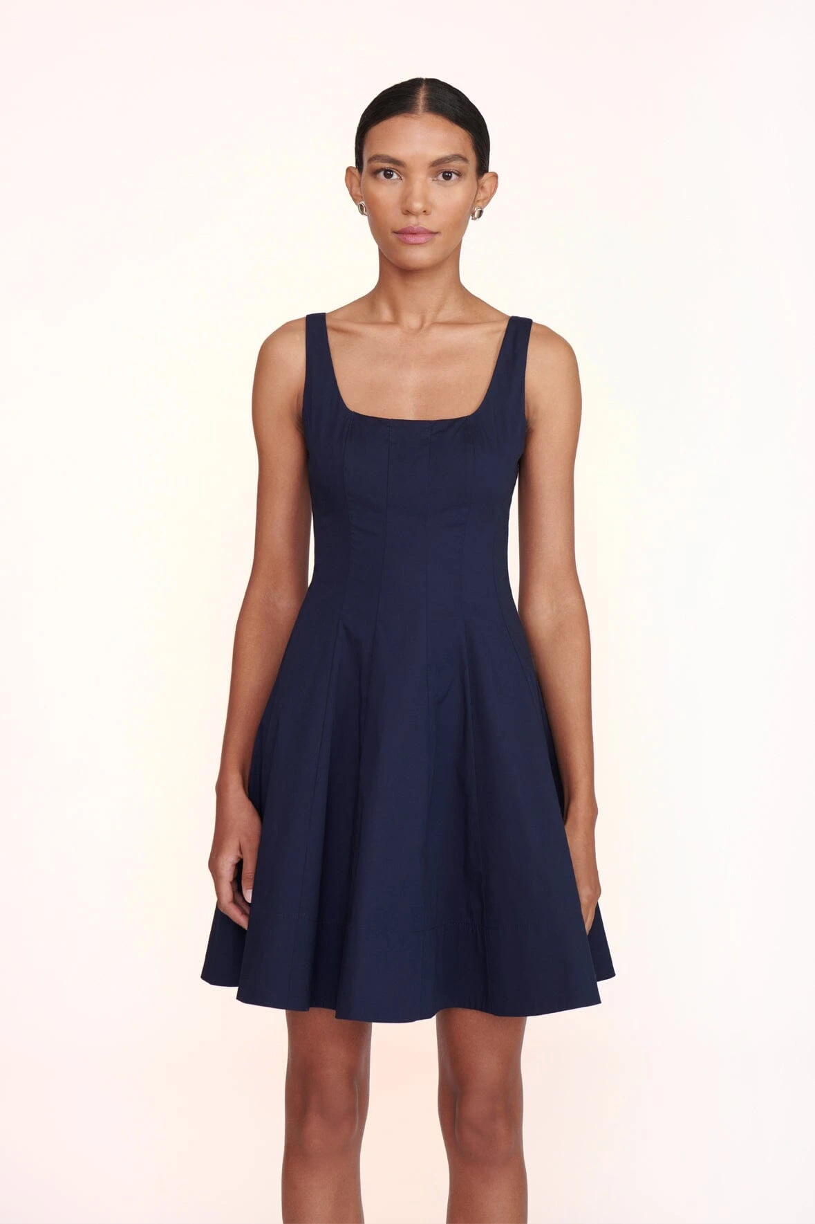 MINI WELLS DRESS | NAVY 6 MINI WELLS DRESS | NAVY - Image 4