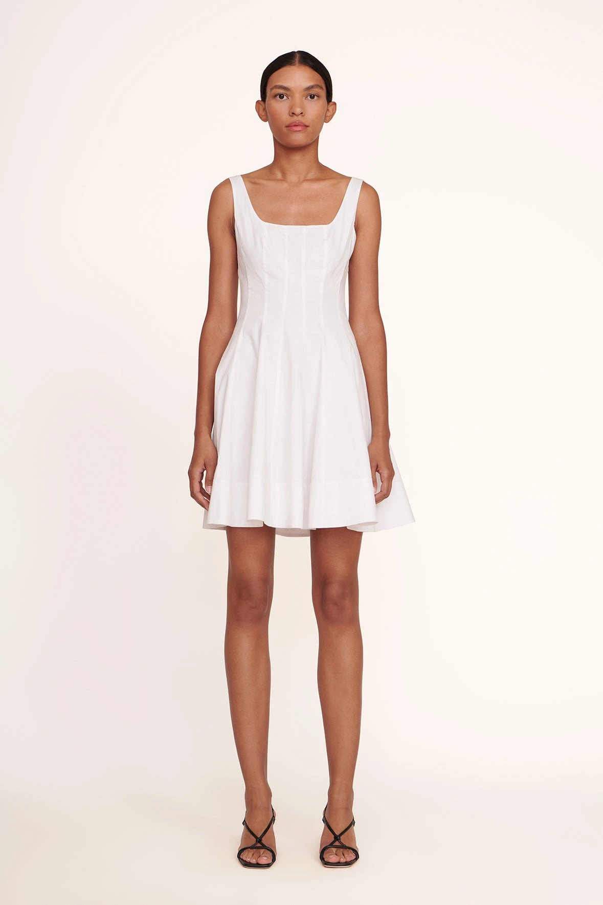 MINI WELLS DRESS | WHITE 3 MINI WELLS DRESS | WHITE