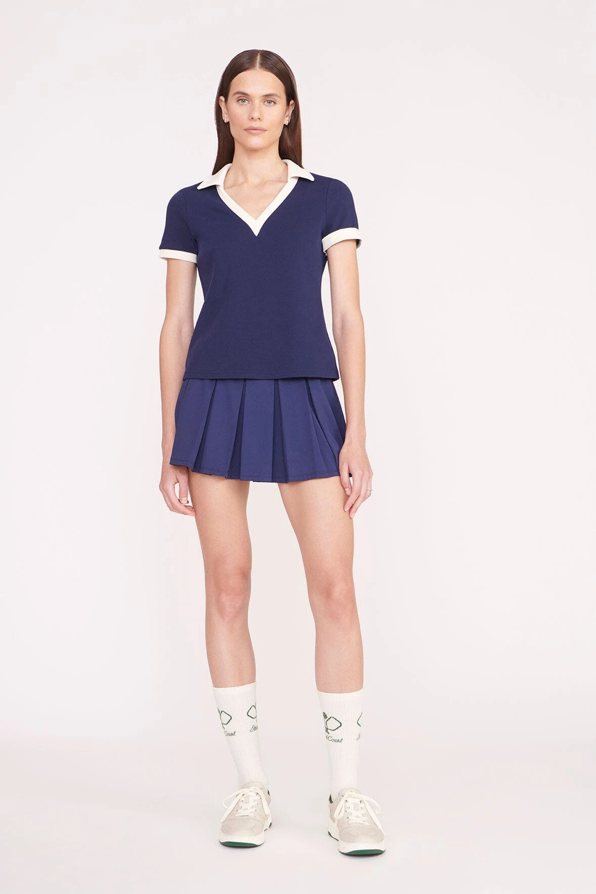 VOLLEY TOP | NAVY IVORY 4 VOLLEY TOP | NAVY IVORY - Image 2