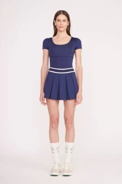 REPLAY TOP | NAVY -Staud PickleBall 015 00897 edit web
