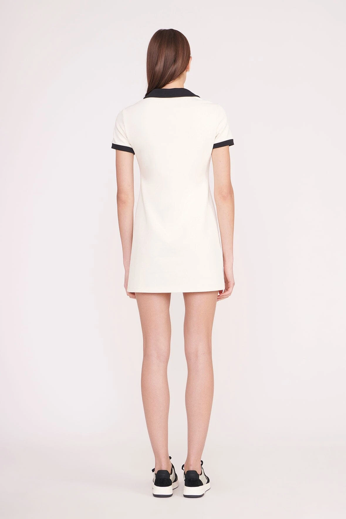 VOLLEY DRESS | IVORY BLACK 5 VOLLEY DRESS | IVORY BLACK - Image 3