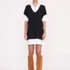 BRIDGET DRESS | BLACK WHITE -Staud Pre Fall 010 00272 web