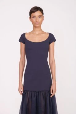 JOSEPH DRESS | NAVY -Staud Pre Fall 013 00363 web 1